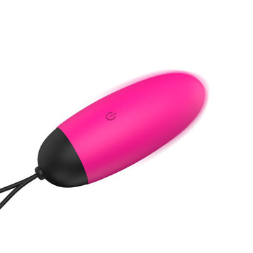 Ada Rechargeable Egg Vibrator with Remote Control (Pink)